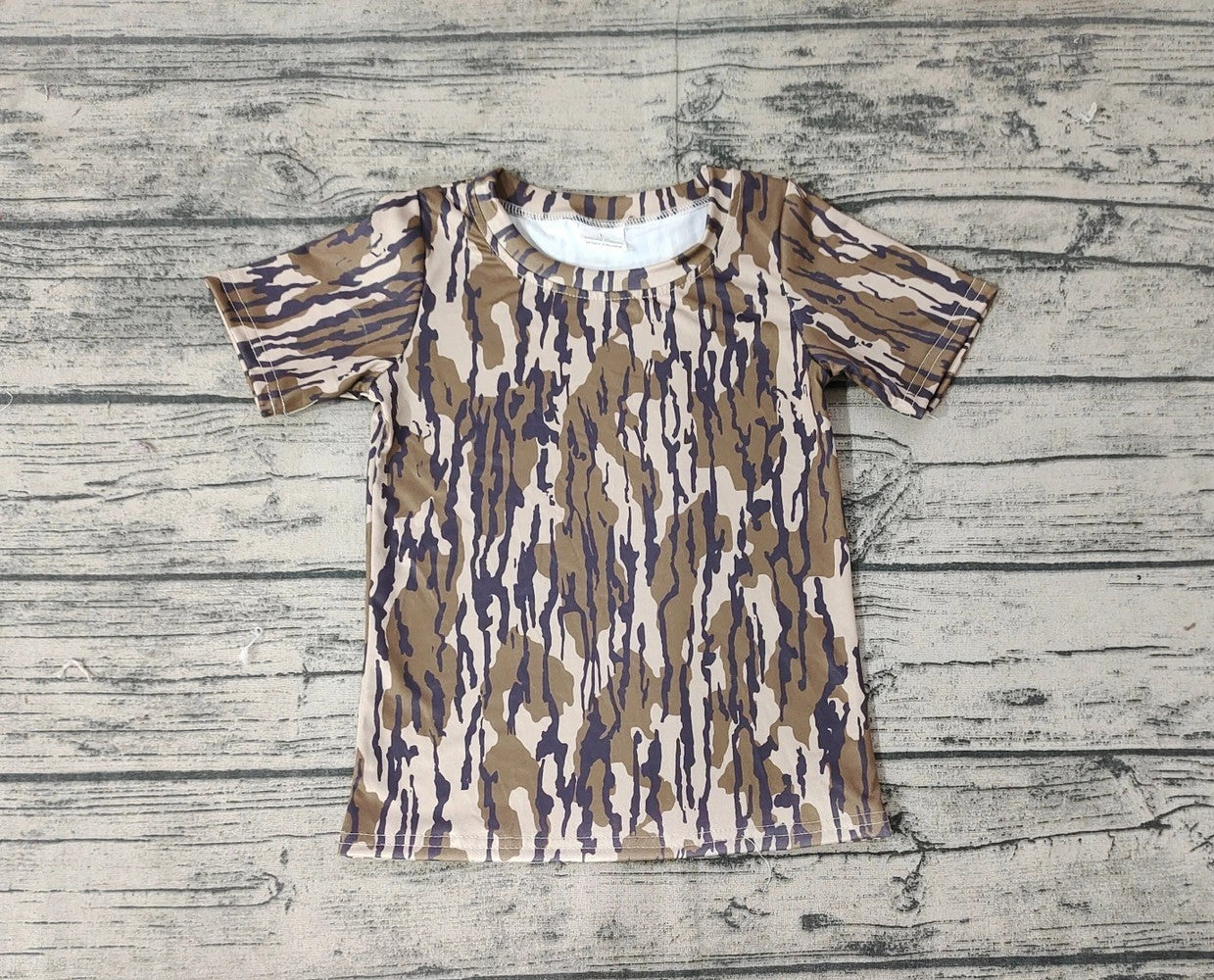 Baby/Toddler Boys Bottomland Camo Short Sleeve Top