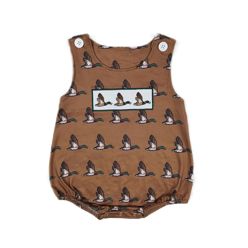 Baby/Toddler Boys Sleeveless Duck Bodysuit