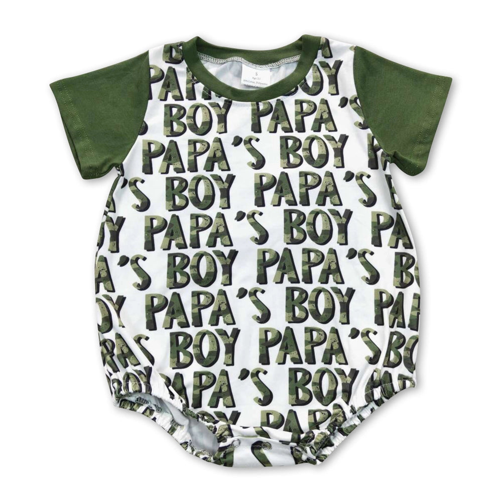 Baby/Toddler Boys Papa's Boy Bodysuit