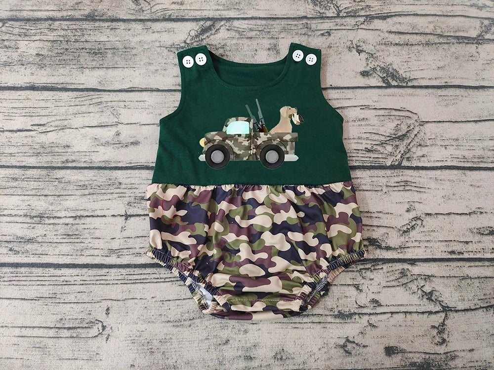 Baby/Toddler Boys Summer Hunting Camo Onesies