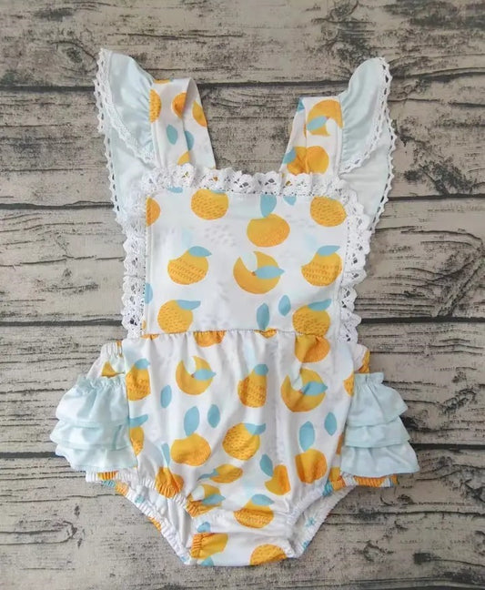 Baby/Toddler Girls Oranges Onesies