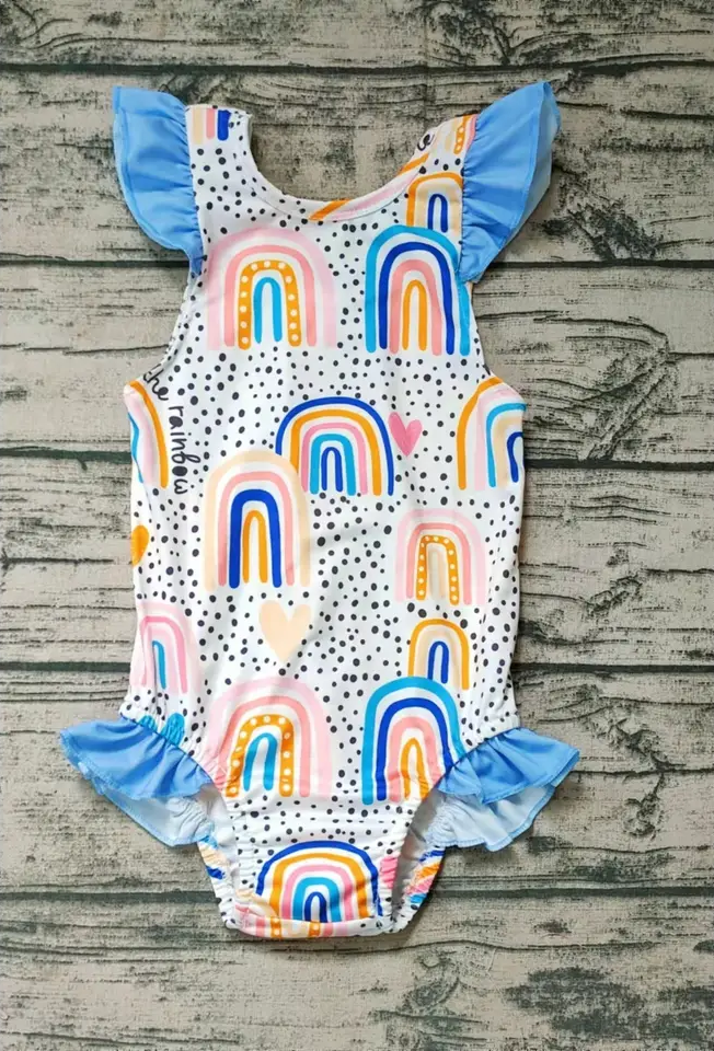 Baby/Toddler Girls Rainbow One-Piece Swimsuit