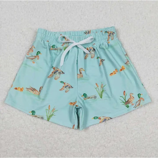 Baby/Toddler Boys Summer Ducks Swim Trunks