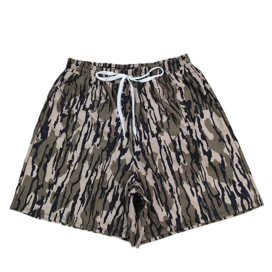 Men's Bottomland Camo Swim Trunks