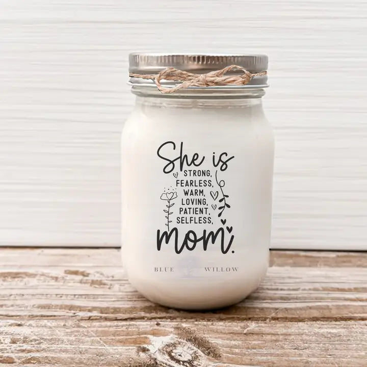 She is Mom 8 OZ Candle