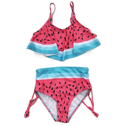 Youth Girls Watermelon 2-Piece Swimsuit