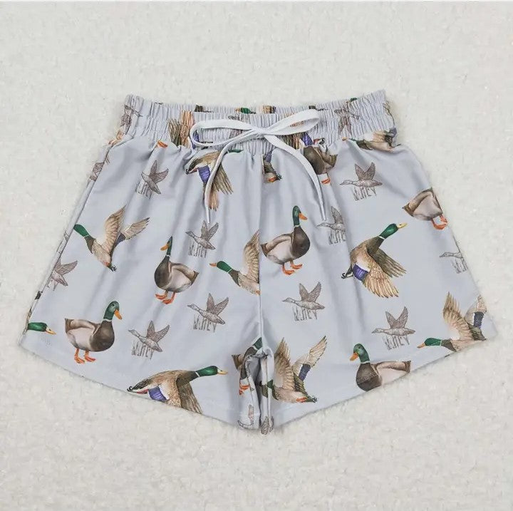 Baby/Toddler Boys Duck Swim Trunks