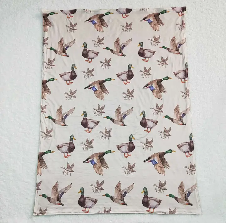 Baby/Toddler Duck Hunting Minky Blanket